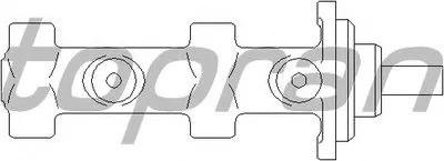 целиндер ручного тормоза TOPRAN купить