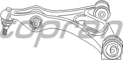 Рычаг независимой подвески колеса, подвеска колеса TOPRAN купить
