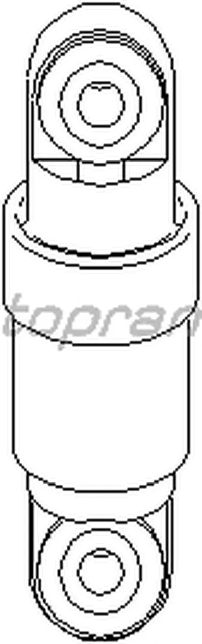 Натяжитель ремня, клиновой зубча TOPRAN купить