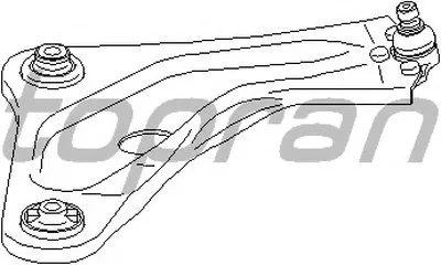 Рычаг независимой подвески колеса, подвеска колеса TOPRAN купить