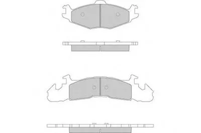 Комплект тормозных колодок, дисковый тормоз E.T.F. купить