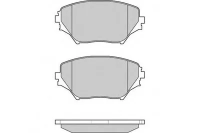 Комплект тормозных колодок, дисковый тормоз E.T.F. купить