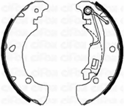 Комплект тормозных колодок CIFAM купить