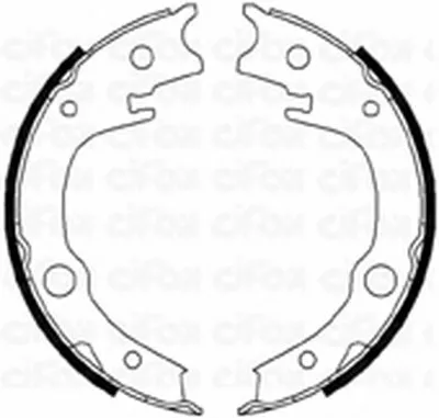 Комплект тормозных колодок, стояночная тормозная система CIFAM купить