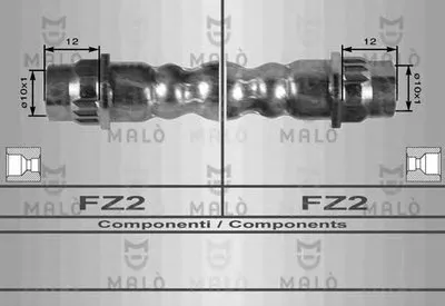 Тормозной шланг MALÒ купить