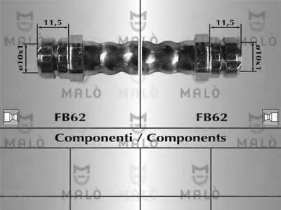 Тормозной шланг MALÒ купить