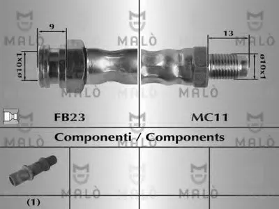 Тормозной шланг MALÒ купить