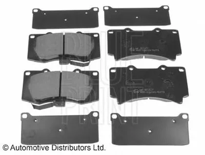 Комплект тормозных колодок, дисковый тормоз BLUE PRINT купить