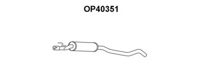 Средний глушитель выхлопных газов VENEPORTE купить