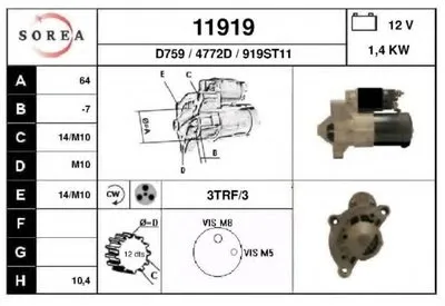 Стартер EAI купить