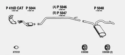 Система выпуска ОГ FENNO купить
