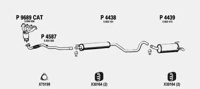 Система выпуска ОГ FENNO купить