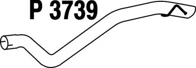 Труба выхлопного газа FENNO купить