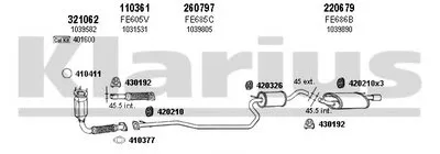 Система выпуска ОГ KLARIUS купить