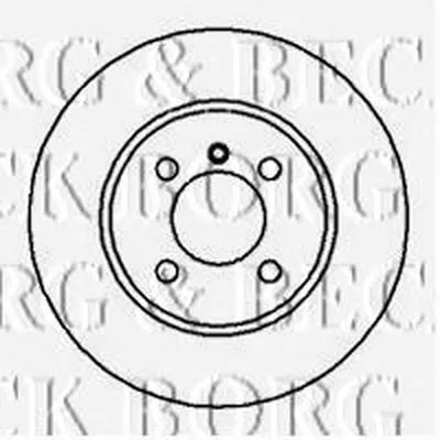 Тормозной диск BORG & BECK купить