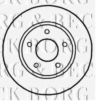 Тормозной диск BORG & BECK купить