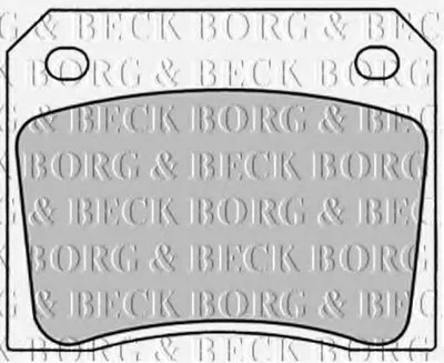 Комплект тормозных колодок, дисковый тормоз BORG & BECK купить