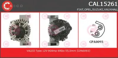 Генератор BRAND NEW SERIES CASCO купить