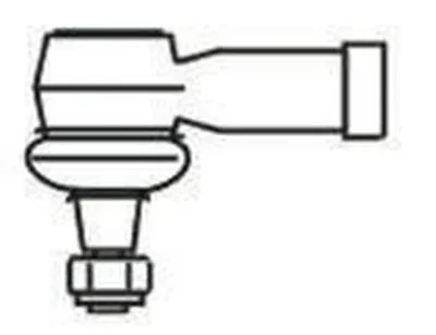 Наконечник поперечной рулевой тяги FRAP купить