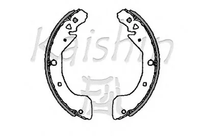 Комплект тормозных колодок KAISHIN купить