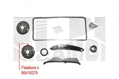 Комплект цепи привода распредвала AUTOTEAM купить