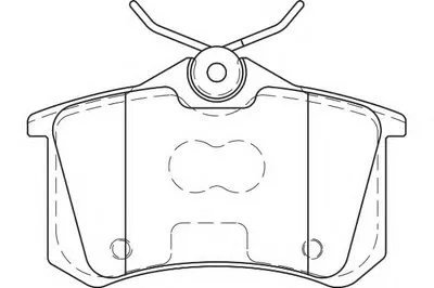 Комплект тормозных колодок, дисковый тормоз WAGNER купить
