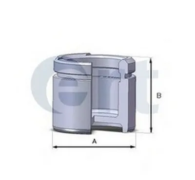 Поршень, корпус скобы тормоза ERT купить