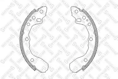 Комплект тормозных колодок STELLOX купить