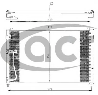 Конденсатор, кондиционер ACR купить
