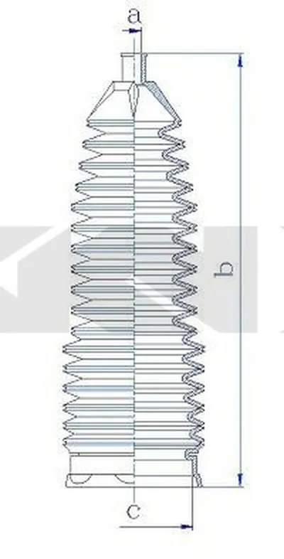 Пыльник, рулевое управление SPIDAN купить