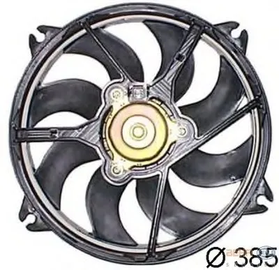 Вентилятор, охлаждение двигателя BEHR HELLA SERVICE купить