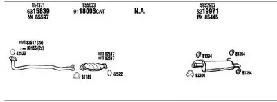 Система выпуска ОГ WALKER купить