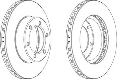 Тормозной диск PREMIER FERODO купить