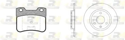 Комплект тормозов, дисковый тормозной механизм Dual Kit ROADHOUSE купить