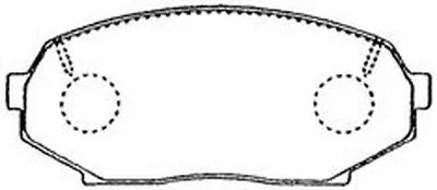 Комплект тормозных колодок, дисковый тормоз Premium Advics AISIN купить