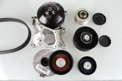 Водяной насос + комплект ручейковых ремней HEPU купить