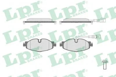 Комплект тормозных колодок, дисковый тормоз LPR купить
