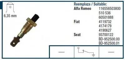 Выключатель, контакт двери FAE купить
