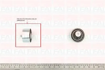 Натяжной ролик, ремень ГРМ FAI AutoParts купить