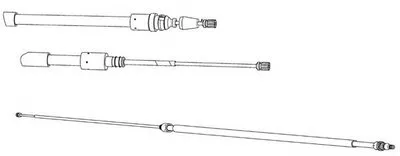 Трос, стояночная тормозная система CEF купить