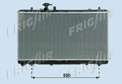 Радиатор, охлаждение двигателя FRIGAIR купить