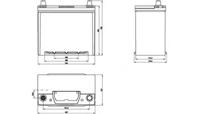 Стартерная аккумуляторная батарея Hermetic Power Asia OPEN PARTS купить