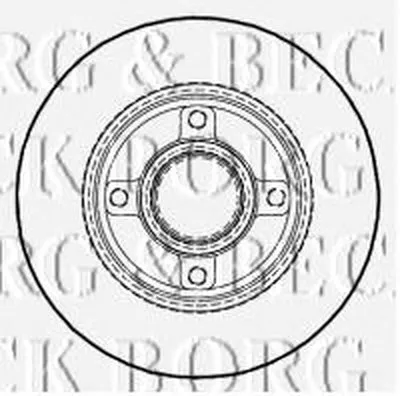 Тормозной диск BORG & BECK купить