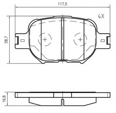 Комплект тормозных колодок, дисковый тормоз VEMA купить