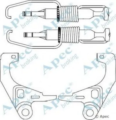 Система тяг и рычагов, тормозная система APEC braking купить