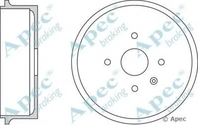 Тормозной барабан APEC braking купить