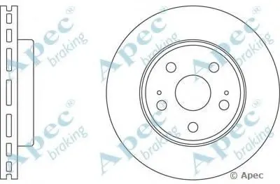 Тормозной диск APEC braking купить