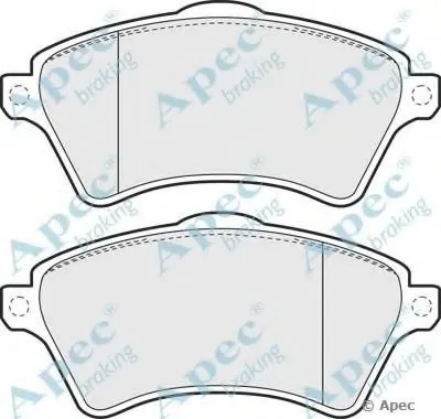 Комплект тормозных колодок, дисковый тормоз APEC braking купить
