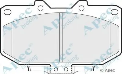 Комплект тормозных колодок, дисковый тормоз APEC braking купить