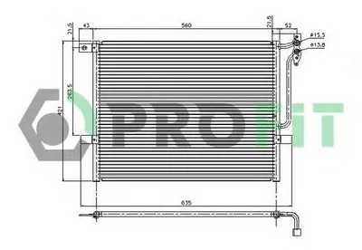Конденсатор, кондиционер PROFIT купить